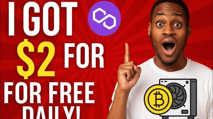 Get FREE $2 Daily from This New Crypto Mining Site | Full Guide + Live Withdrawal ✅