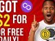 Get FREE $2 Daily from This New Crypto Mining Site | Full Guide + Live Withdrawal ✅