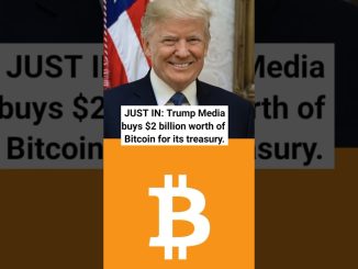 JUST IN: Trump Media buys $2 billion worth of Bitcoin for its treasury