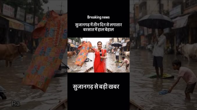 सुजानगढ़ से बड़ी खबर 😡#comedy #funny #memes #aivideo #ai #news
