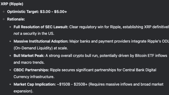 deepseek ai predicts xrp