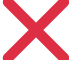❌