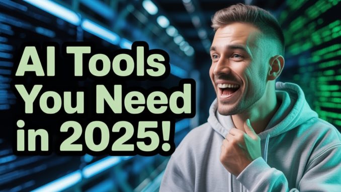 The Ultimate AI Toolkit for Beginners (2025 Edition)