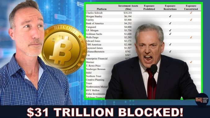 White House Crypto Czar: BANK RESTRICTIONS WILL STOP! Eth Over $4k & More.