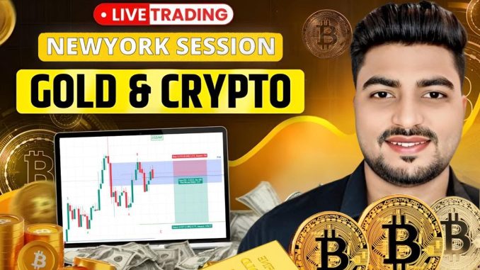 Live Market Analysis For Gold & Crypto Bitcoin | 22 September | VKS Trading