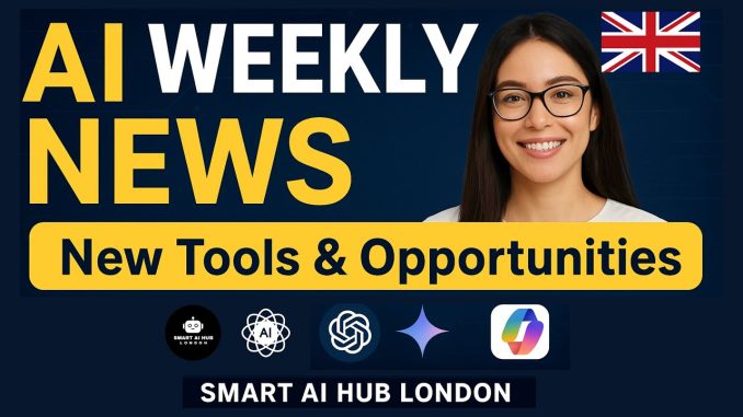 AI News Weekly — New Tools, Updates & Opportunities (UK) | Smart AI Hub London