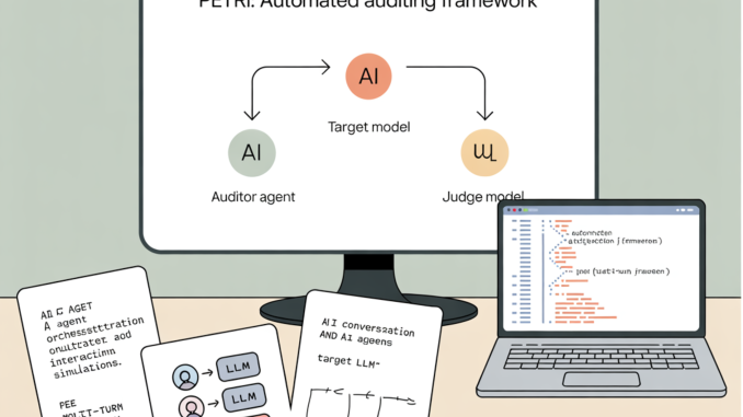 Anthropic AI Releases Petri: An Open-Source Framework for Automated Auditing by Using AI Agents to Test the Behaviors of Target Models on Diverse Scenarios
