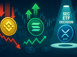 Crypto wrap: BNB dips 10% as SOL tests $200; XRP ETFs updates