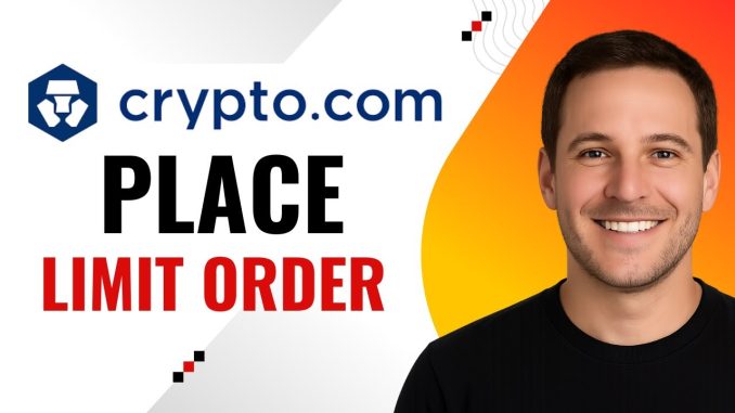How To Place a Limit Order on Crypto – Step-by-Step Guide