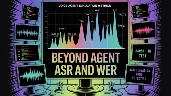 How to Evaluate Voice Agents in 2025: Beyond Automatic Speech Recognition (ASR) and Word Error Rate (WER) to Task Success, Barge-In, and Hallucination-Under-Noise