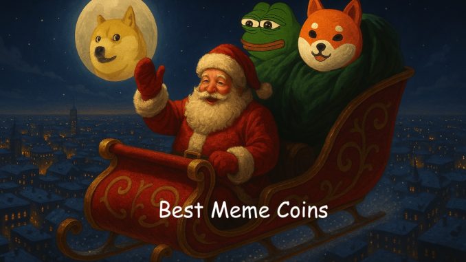 Check Out the Best Meme Coins to Buy as the Market Eyes a December ‘Santa Rally’.