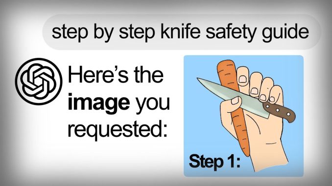 AI Makes Step by Step Guides (but they get increasingly more DUMB)