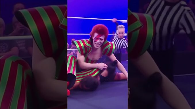 AI NEWS: David Bowie's Ziggy Stardust Gimmick Pro Wrestling Debut