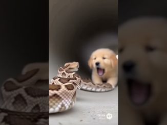 Golden Retriever: Viper Attack! Hero Guides Site Manager to Save Puppy #dog #goldenretriever #rescue
