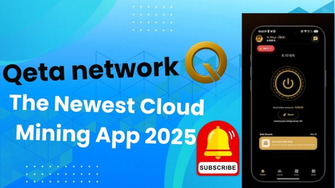 🔥 Qeta Network Newest Mining App | Mine Crypto with Just 3 Taps! Ready for the Revolution? 💥