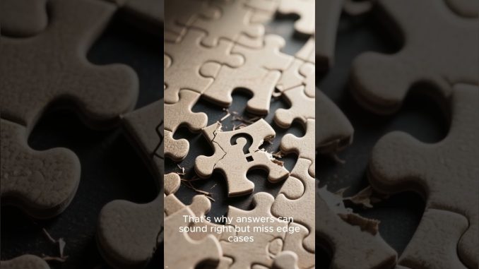 Beginner Why AI Gives Good Enough Answers