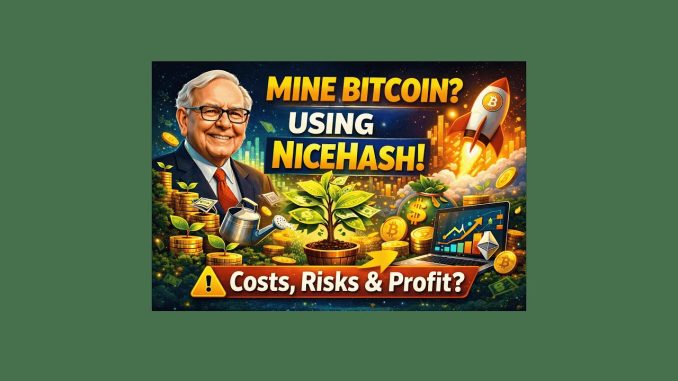 Bitcoin Mining with NiceHash Explained | What Beginners MUST Know
