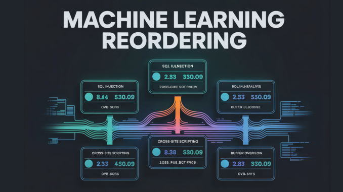How Machine Learning and Semantic Embeddings Reorder CVE Vulnerabilities Beyond Raw CVSS Scores