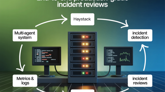 How a Haystack-Powered Multi-Agent System Detects Incidents, Investigates Metrics and Logs, and Produces Production-Grade Incident Reviews End-to-End