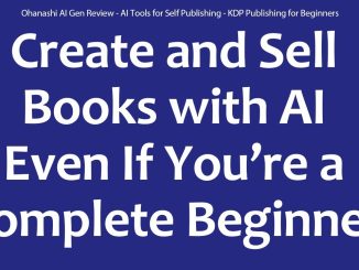 Ohanashi AI Gen Review - KDP Ready Book Generator - KDP Publishing for Beginners