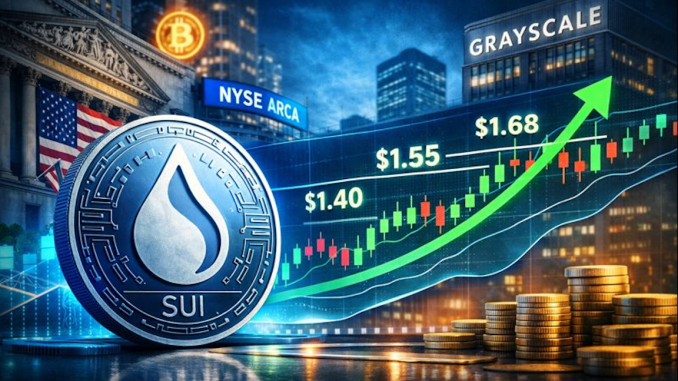 SUI price outlook: Grayscale Sui ETF filing lifts sentiment as token eyes $1.55 resistance