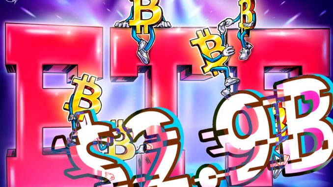 $2.9B Bitcoin ETF Outflow, Bearish Futures Data Project More BTC Downside