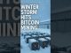 Bitcoin Miners Disrupted by US Winter Storm Report