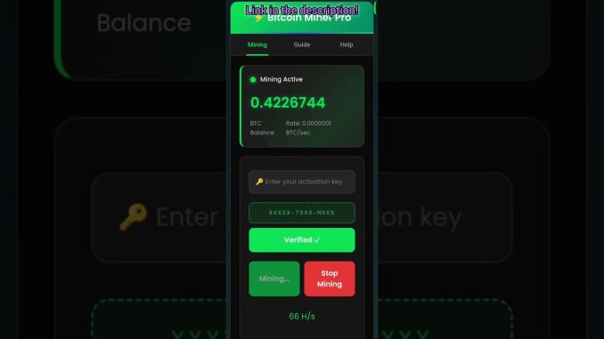 Bitcoin Mining App 2026 | Real Bitcoin Mining App