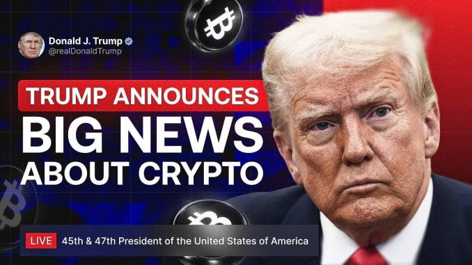 LIVE: Trump Announces Important News About Crypto! The Clarity Act Will Change the Crypto Industry