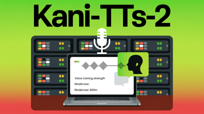 Meet 'Kani-TTS-2': A 400M Param Open Source Text-to-Speech Model that Runs in 3GB VRAM with Voice Cloning Support