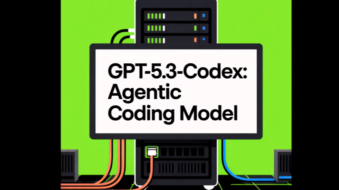 OpenAI Just Launched GPT-5.3-Codex: A Faster Agentic Coding Model Unifying Frontier Code Performance And Professional Reasoning Into One System