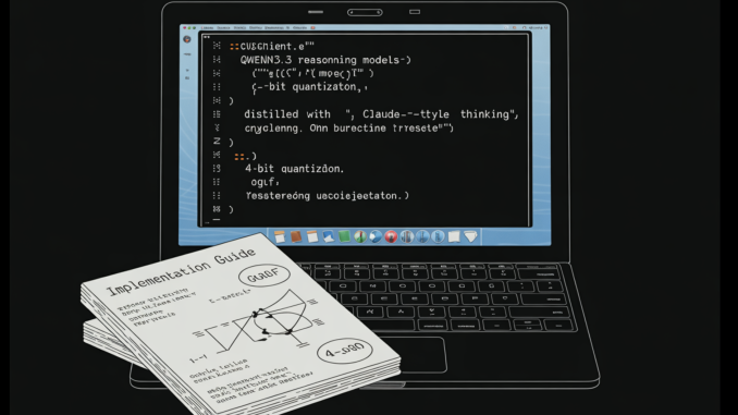 A Coding Implementation to Run Qwen3.5 Reasoning Models Distilled with Claude-Style Thinking Using GGUF and 4-Bit Quantization