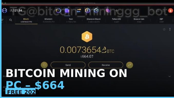 Bitcoin Mining on PC – $664 Earned from Home - Mining Guide