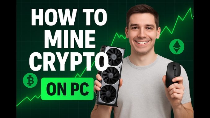 Crypto Mining on PC: Beginner's Guide to Profit from Home