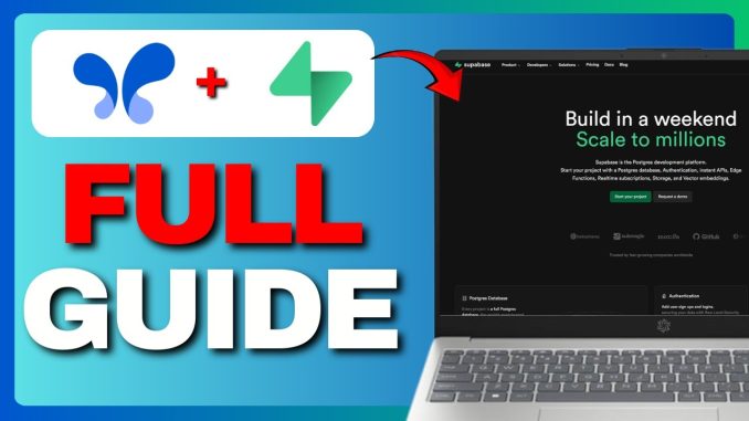 How To Connect Google AI Studio To Supabase (Full Guide) 2026!