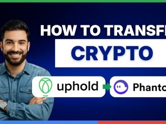 How to transfer crypto from Uphold to Phantom Wallet[FULL GUIDE]