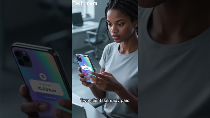 MSc Mom AI: Build wealth with your phone! 🇳🇬 Comment GUIDE for my secret tools & SUBSCRIBE! 💰 #AI