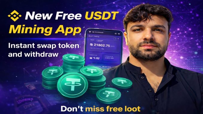 New Free usdt Mining app 2026 | Earn Free usdt without investment | Free mining usdt website
