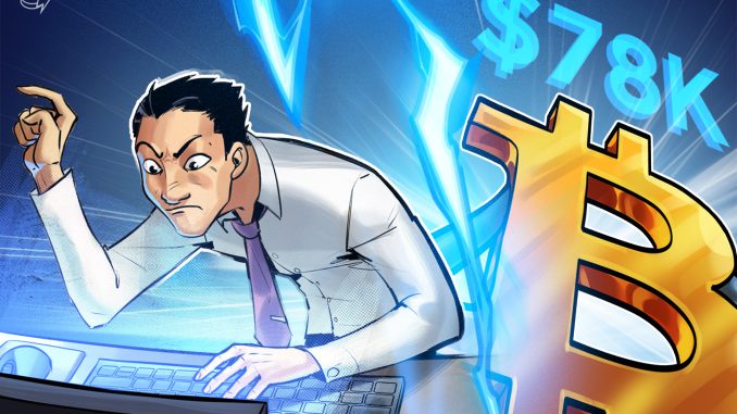 Pro Traders Anticipate Low Odds of a Bitcoin Rally Toward $78,000