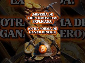 ¡MINERIA de CRIPTOMONEDAS! | Explicación Simple 😉 // #btcminer #mining #cryptocurrency #shorts