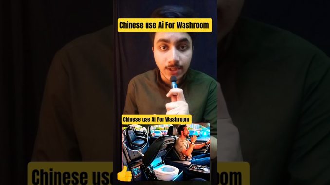 Chinese use Ai For Washroom. #shortsfeed#viralshorts#news#ytshorts#shortsviral#fypシ #ai#facts#shorts