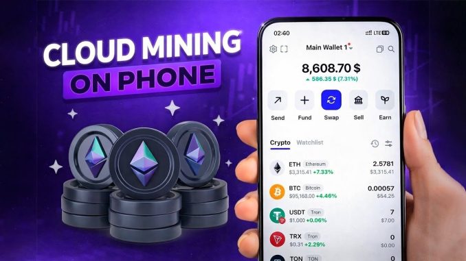 I Tested Free Ethereum Mining App in 2026 - Step-by-Step Guide – No Deposit, No Installs