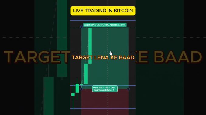 LIVE IN BITCOIN ✨️👀💥🔥#shortsfeeds #trading #news #bitcoin #viralshorts #views #crypto #stockmarket