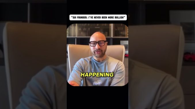 Sui Founder's MASSIVE Prediction for 2026 📈 #crypto #sui #shorts