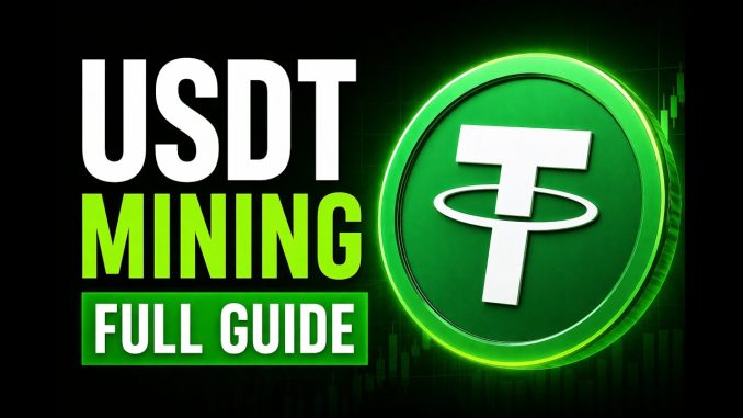 USDT Mining Tools Setup Full Guide Passive Income Method