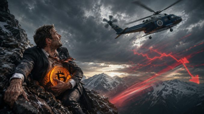 Bitcoin is left stranded as Fed projections flip to 54% chance of rate hikes this year