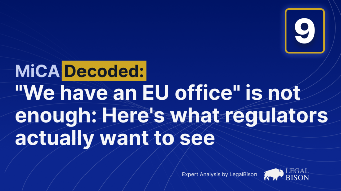 Here's What Regulators Actually Want to See