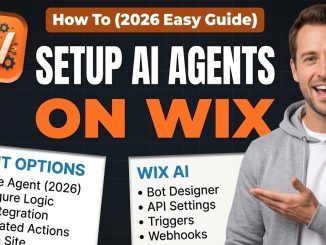 How To Setup AI Agents On Wix [2026 Easy Guide]