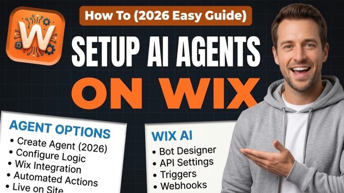 How To Setup AI Agents On Wix [2026 Easy Guide]