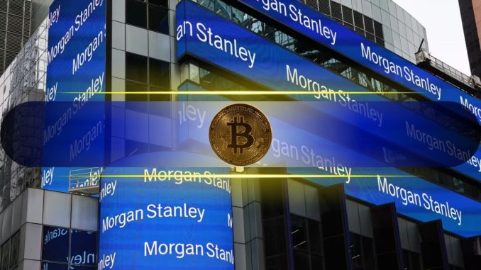 Wall Street Giant Morgan Stanley Enters Crypto Race With Pricing Edge: Report